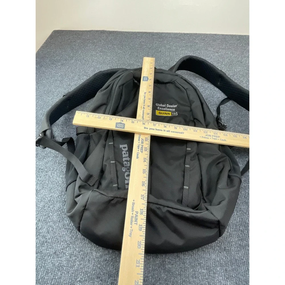 Patagonia Refugio 28L Backpack Black Laptop Bag Global Dealer Quinn CAT Logo